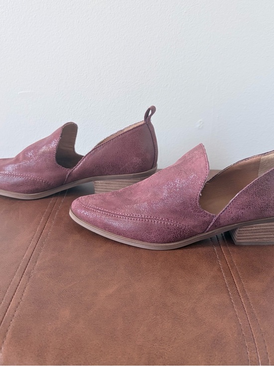 Lucky Brand Shoes - Lucky Brand Mahzan Brown Burgundy Leather Pointed Toe Flats 8.5 NEW